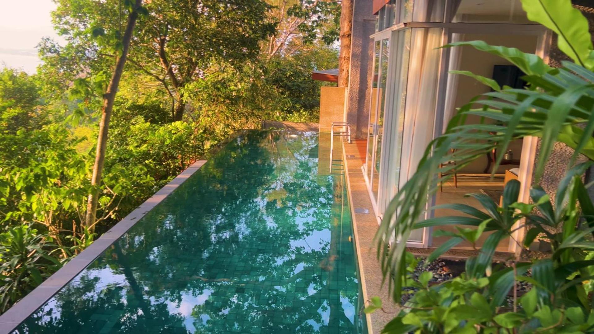 Ambong Pool Villas - Private Pool Pantai Cenang  Bagian luar foto